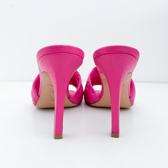 Louis Vuitton Revival Mule Monogram Pink Heel Padded Heels Sandals - Picture 2 of 16